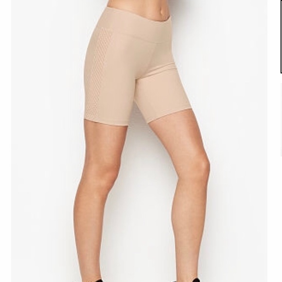 Victoria's Secret Pants - OnSale ❣️V Secret sport mesh detail biker shorts